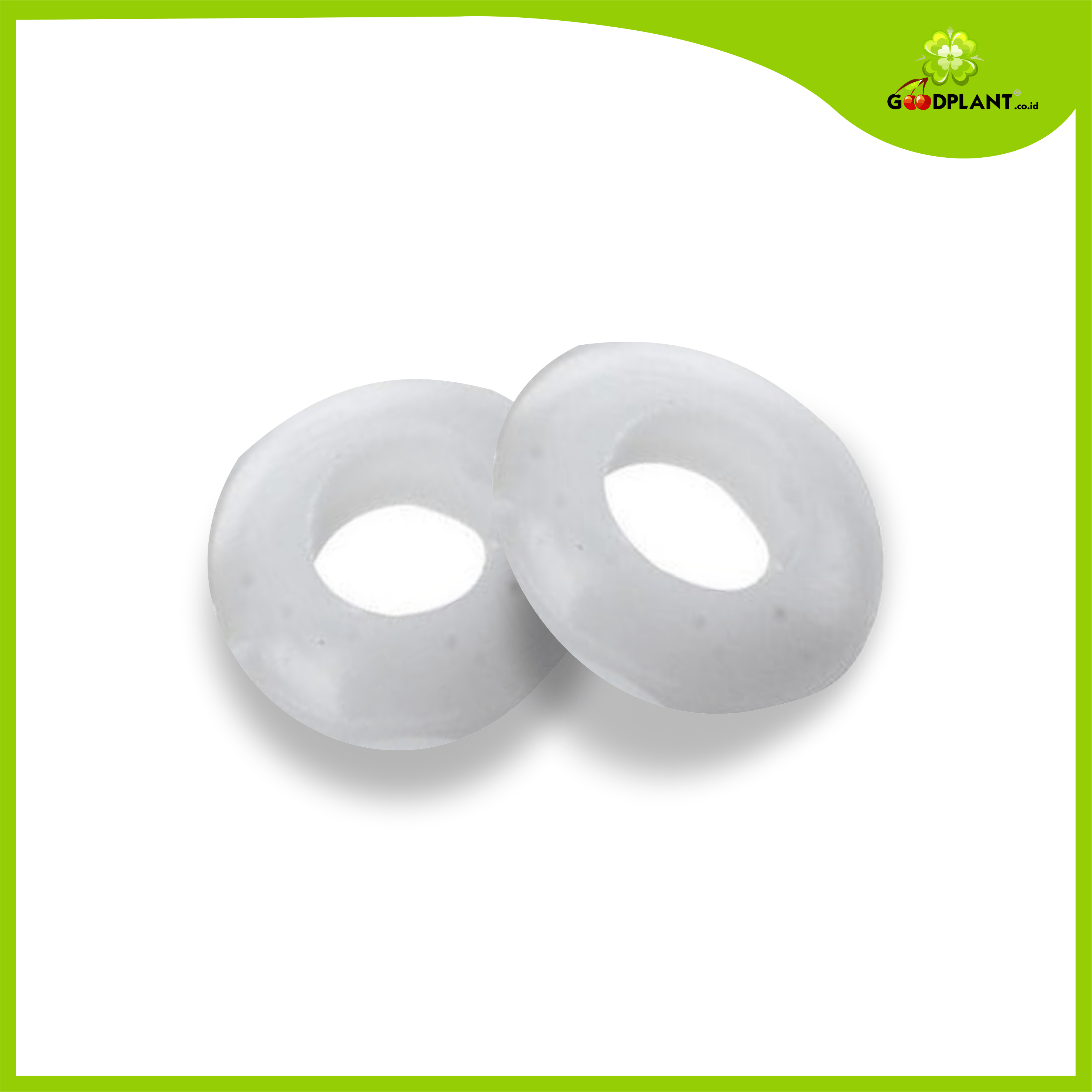 Grommet 7 mm putih Grommet Putih 7mm - Gambar 1