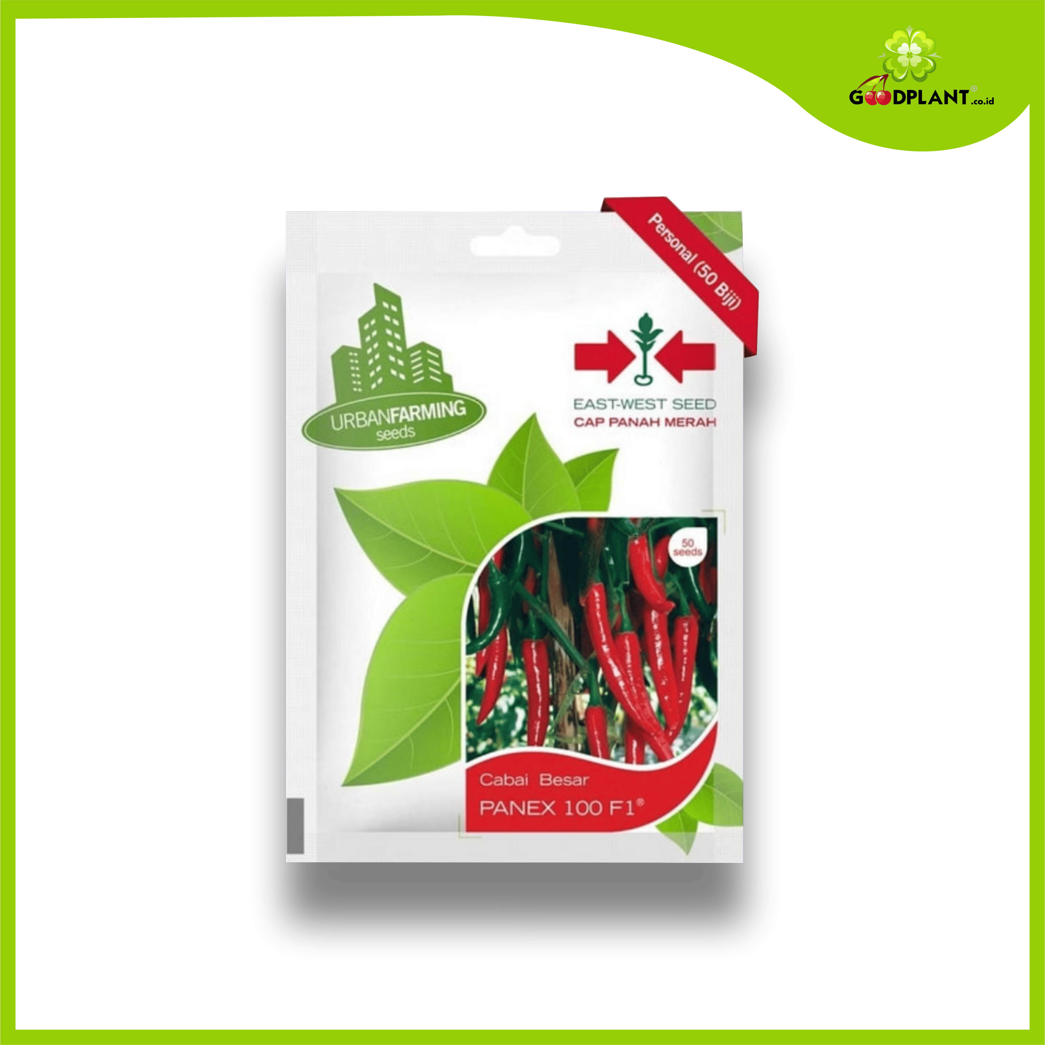 PM Cabai Besar Panex F1 Panah Merah Small Cabai Besar Panex F1/ Baja F1 - Gambar 1
